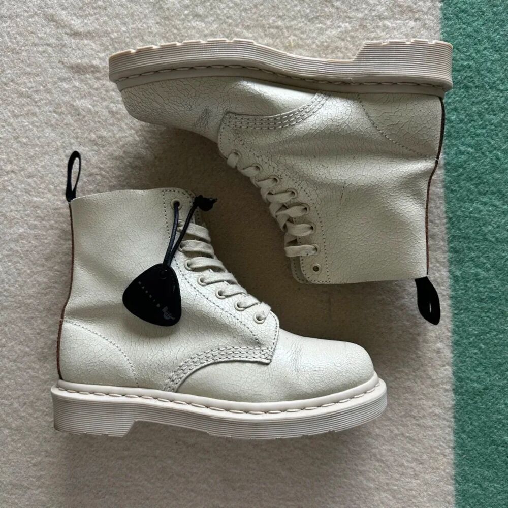 Dr. Martens x MARNI 'PASCAL' AW501 Designer Leather Boots Size 7US Mens 39EU